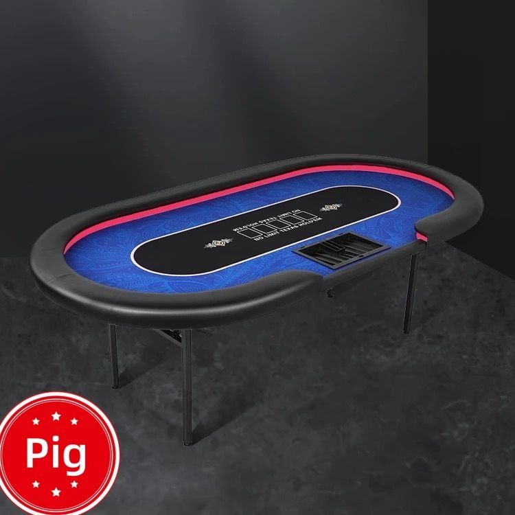 ポーカーテーブル 折りたたみテーブル 折りたたみ脚 競技用テーブル LEDライト ポーカーテーブル 折りたたみテーブル 折りたたみ脚 競技用テーブル