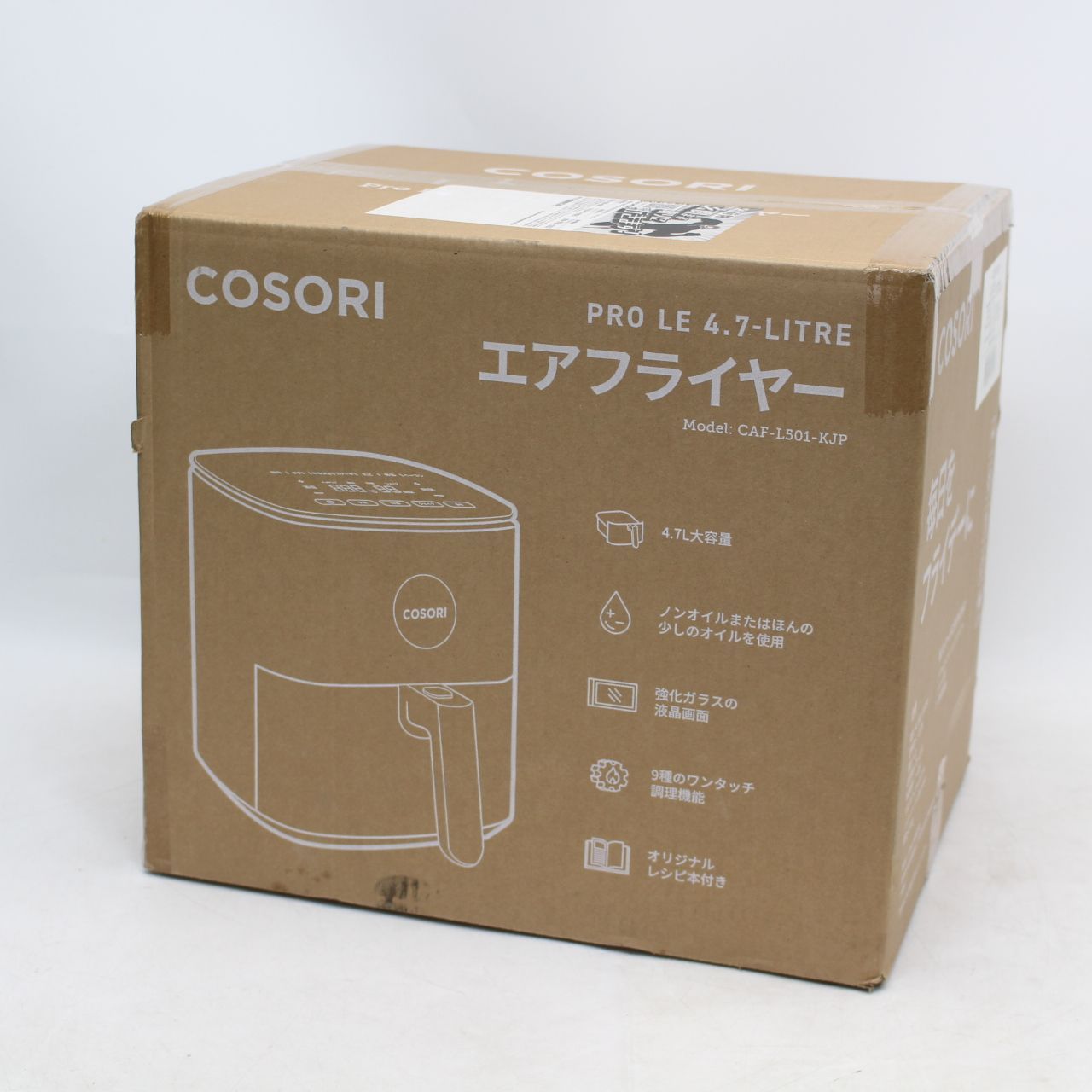 キッチン家電 COSORI Pro LE 4.7リットル エアフライヤー CAF-L501-KJP
