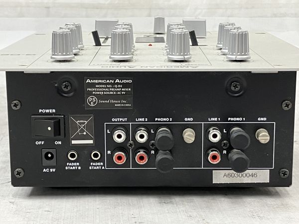 動作保証】 AMERICAN AUDIO PRO-DJ Q-D2 CDJセット ミキサー CDプレイヤー アメリカンオーディオ ジャンク  N8733390 - メルカリ