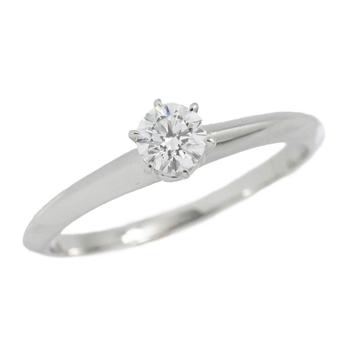ティファニー TIFFANY & Co. PLAT Pt950 プラチナ ダイヤ0.21ct 