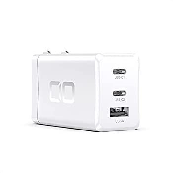 CIO LilNob iPhone12 USB PD 充電器 65W GaN 窒化ガリウム Type-C ACアダプター 3ポート USB PD3.0 世界最小 USB-C 急速充電器 軽量 タイプ