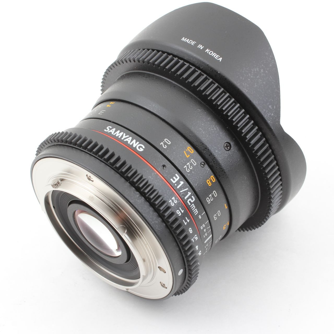 SAMYANG サムヤン VDSLR 12mm T3.1 フィッシュアイ ソニーαA用 - メルカリ 