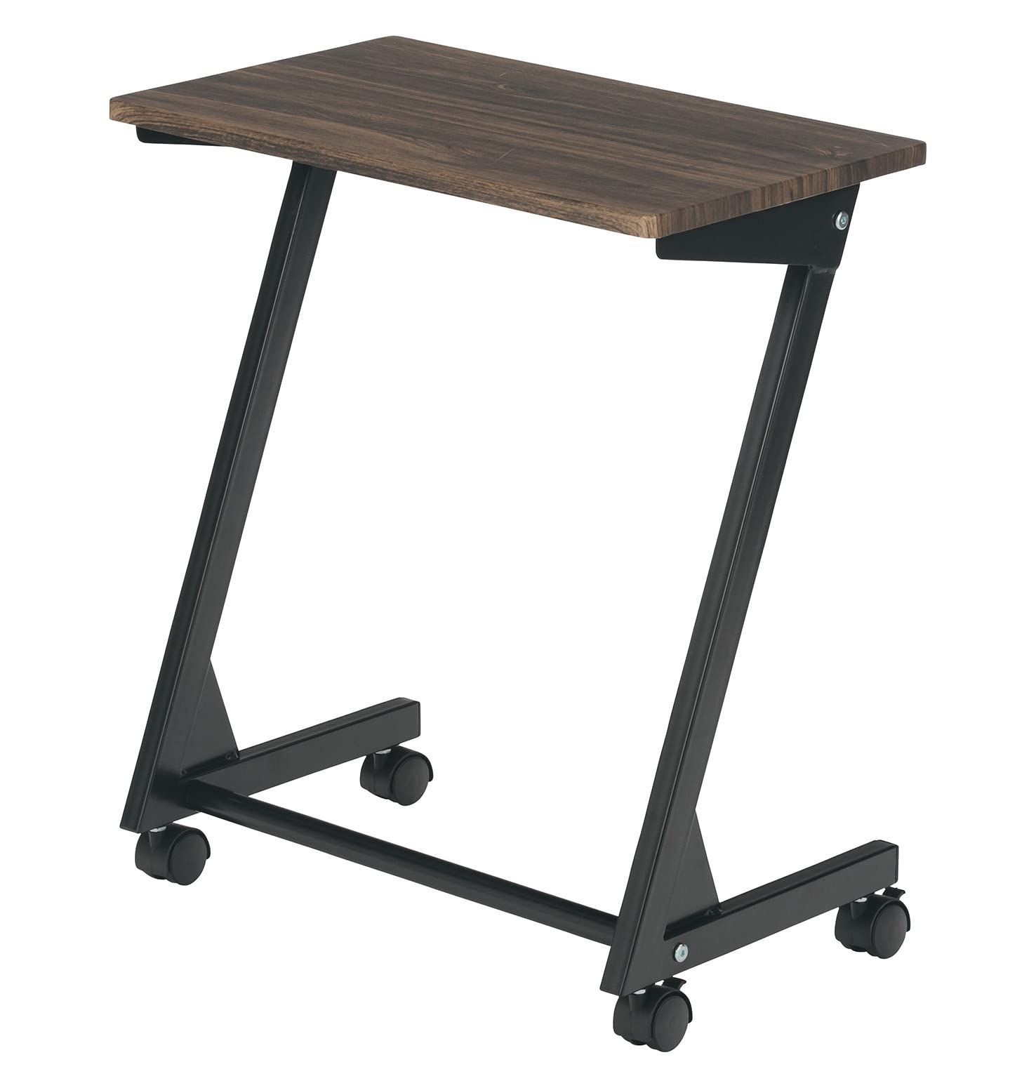 【数量限定】ヴィンテージ調キャスター付きモバイルテーブルブラウン 約50×30×60cm T2-VCM50VBR マルチテーブル】ヴィンテージブラウン サイドテーブル レギュラー 武田コーポレーション【テーブル