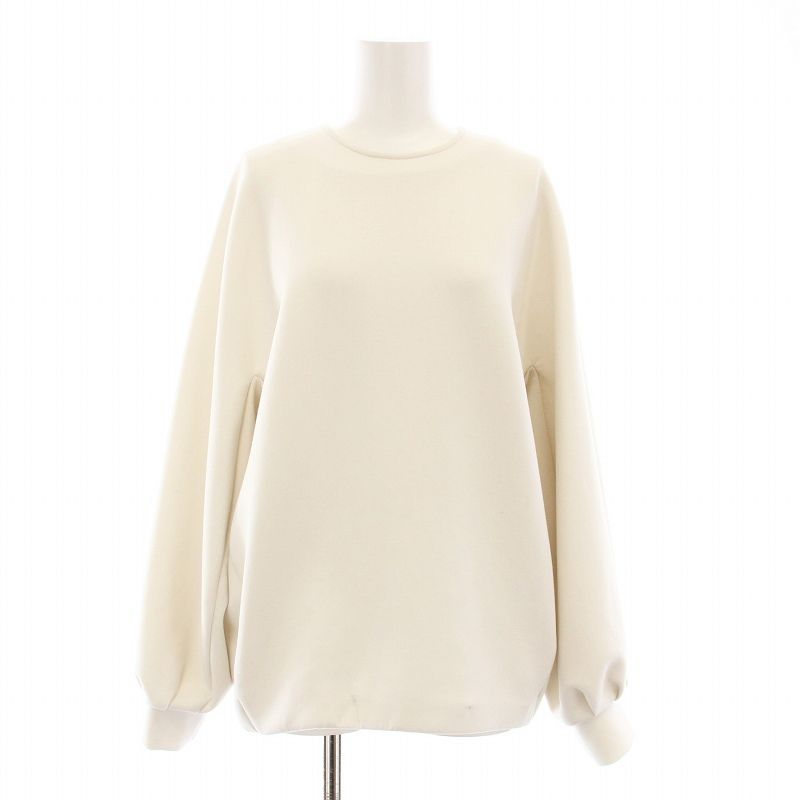 【24SS】MUSE dumblefit クルーネックプルオーバー F ホワイト Deuxieme Classe（ドゥーズィエムクラス）の「dumblefit クルー