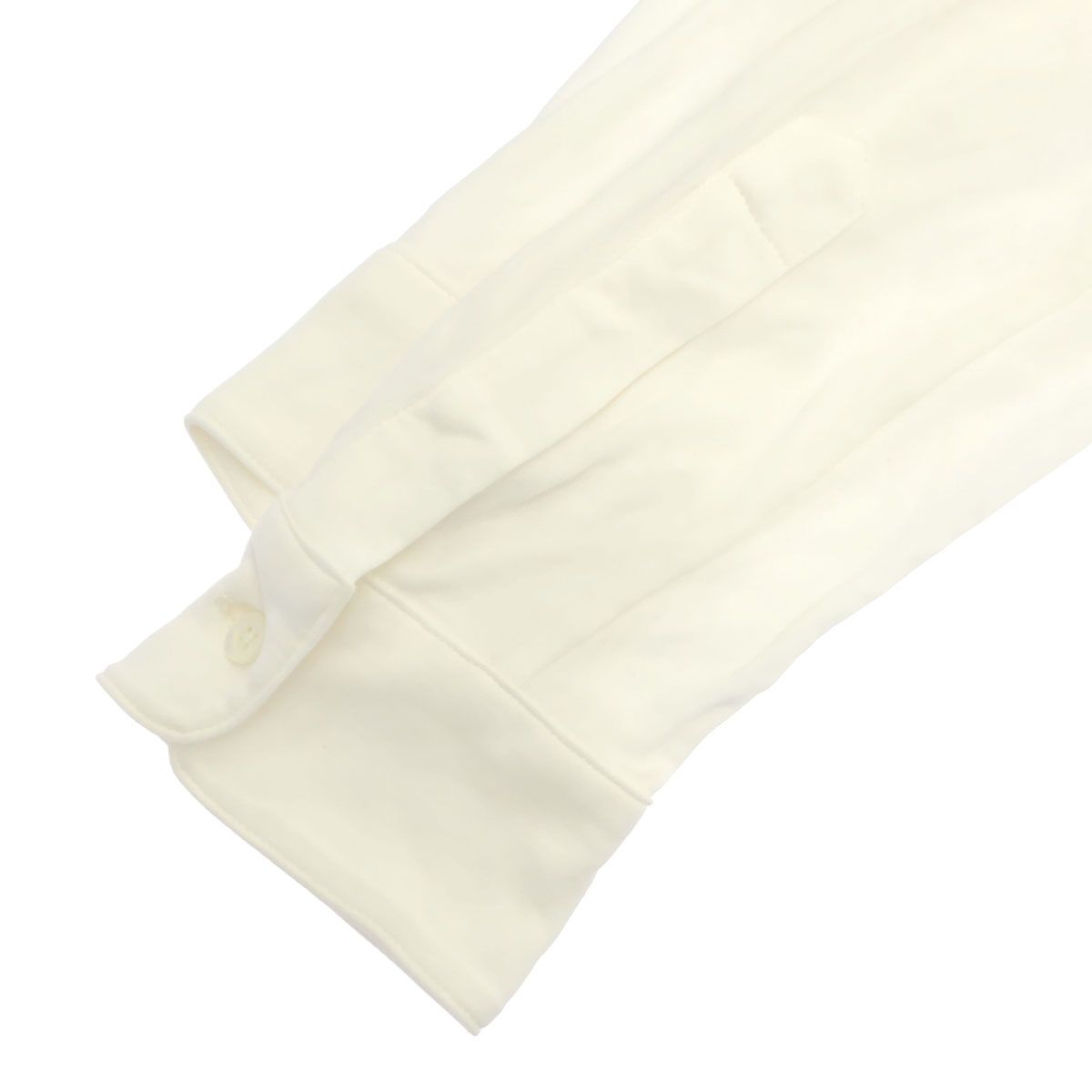  DRIES VAN NOTEN ドリスヴァンノッテン レーヨンジャージーブラウスシャツ ホワイト S 長袖 シャツ ブラウス