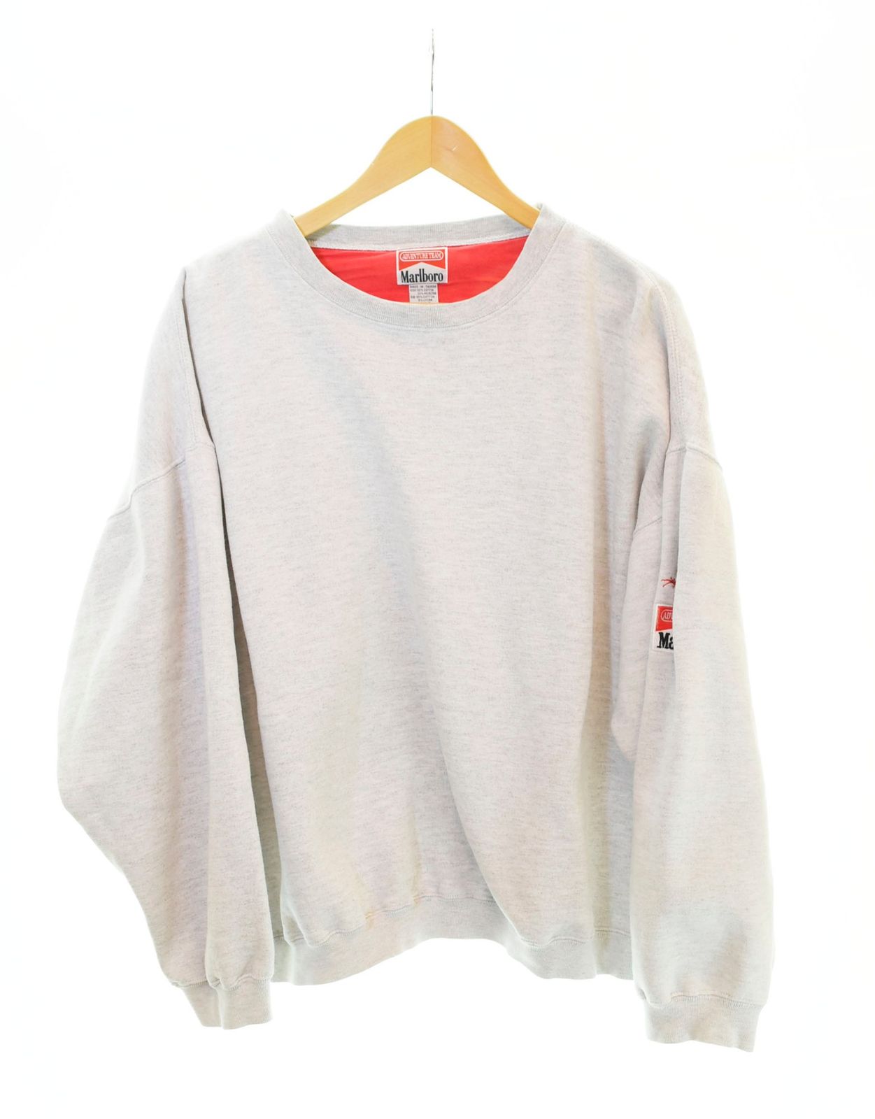 90s marlboro リザード 刺繍 スウェット グレー L 90年代 Marlboro