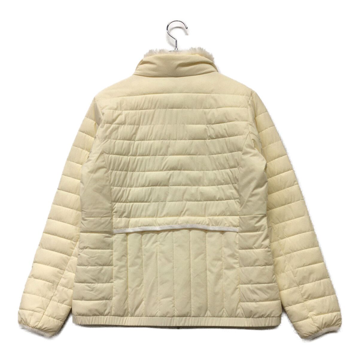 23区 - coco 中古 23区ゴルフ 23区GOLF レディース ブルゾン 3(LL) オフ白 オフホワイト 中わた入り フェイクファー付き 防寒 アウター 中古 レディース 23区ゴルフ 23区GOLF ブルゾン 3(LL) オフ白 オフ