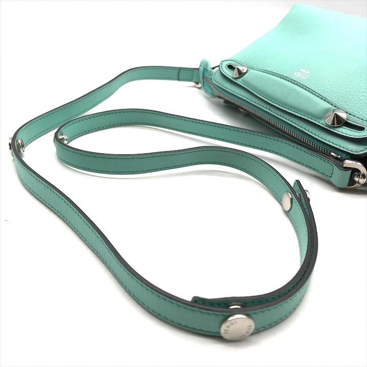 汎用性が高い FENDI フェンディ レザー バイザウェイ ミニ 2WAY ハンド ショルダー バッグ レディース k1581 ぴったり