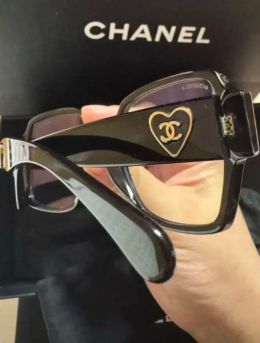 CHANEL シャネル ハート ブルーライト メガネ