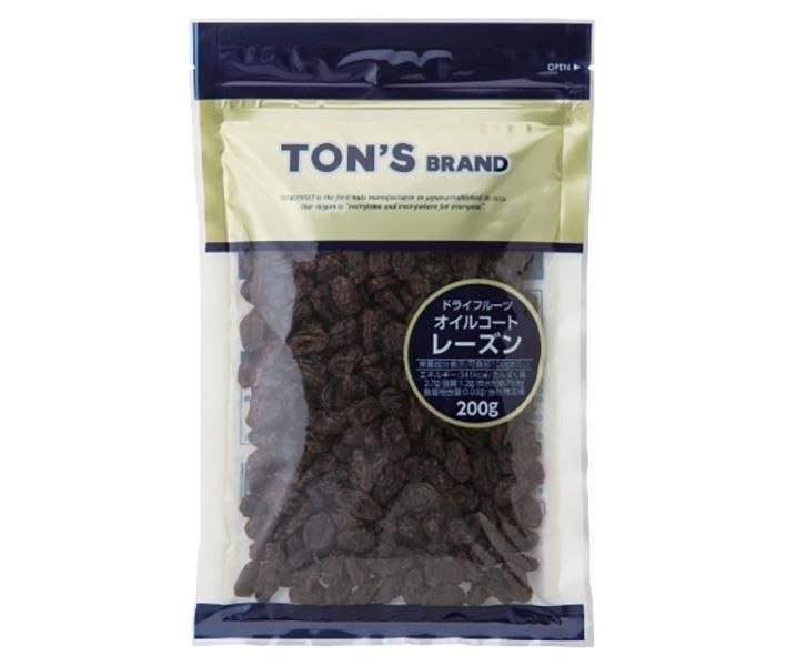 東洋ナッツ トン オイルコートレーズン 200g×20袋入× 2ケース ｜ お菓子 菓子材料