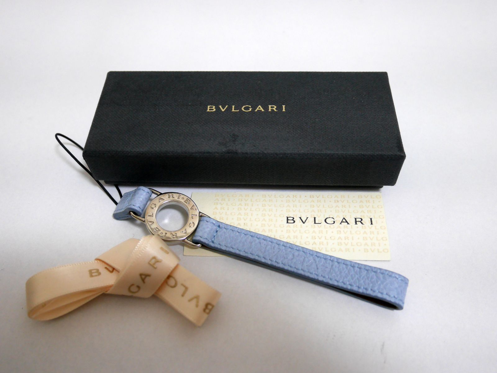 【未使用品】　ブルガリ　ピンクストラップ BVLGARI ブルガリ 未使用品 携帯 ストラップ - メルカリ