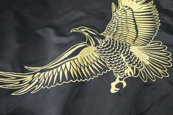 希少オールド DOLCE&GABBANA ◇金刺繍 スカジャン ナイロン