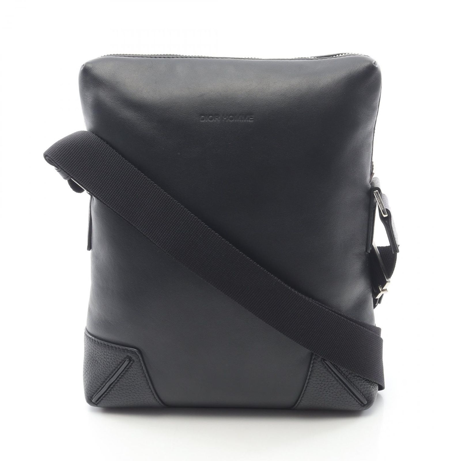 ディオール・オム DIOR HOMME ショルダーバッグ ブラック レザー