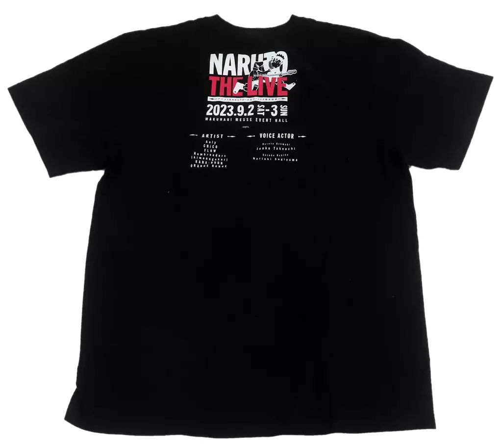 NARUTO The Live Tシャツ アニメ『NARUTO-ナルト-』20周年記念『NARUTO THE LIVE