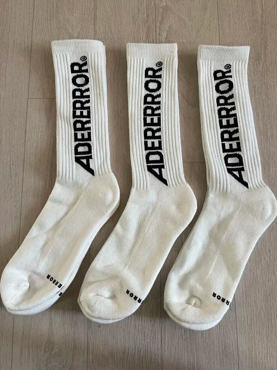 ADER ERROR(アーダーエラー) Standic logo socks black 1 ペア