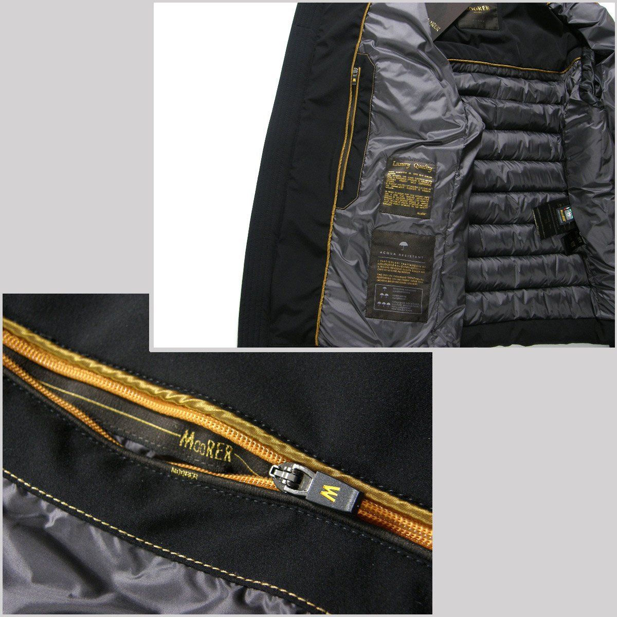 新品】 MooRER ／ ムーレー ダウンジャケット イタリア製 Aquaシリーズ 