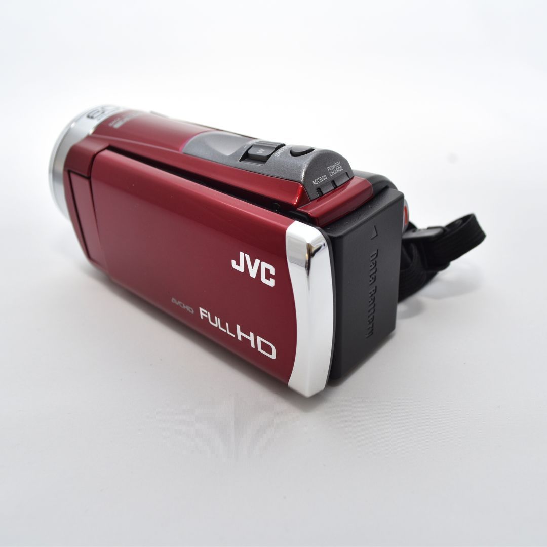 ほぼ新品】JVC GZ-E880 レッド - メルカリ