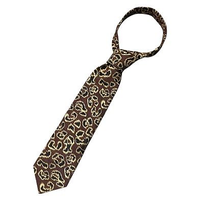 【新品タグ付き】Vivienne Westwood レオパード柄ネクタイ　シルク ヴィヴィアンウエストウッドマン Vivienne Westwood MAN タグ