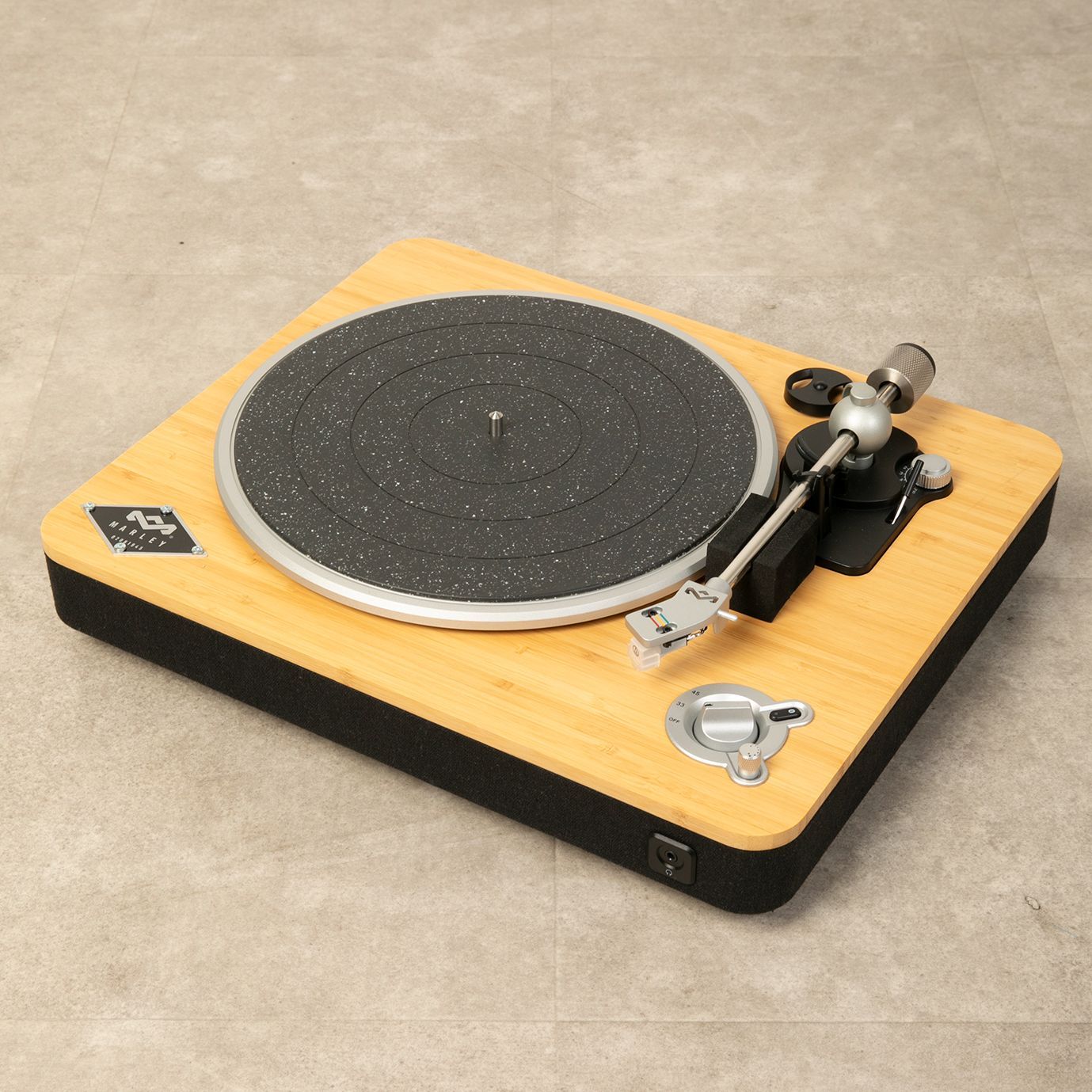 【新品最新品】THE HOUSE OF MARLEY レコードプレーヤー　ターンテーブル ヘッドホン