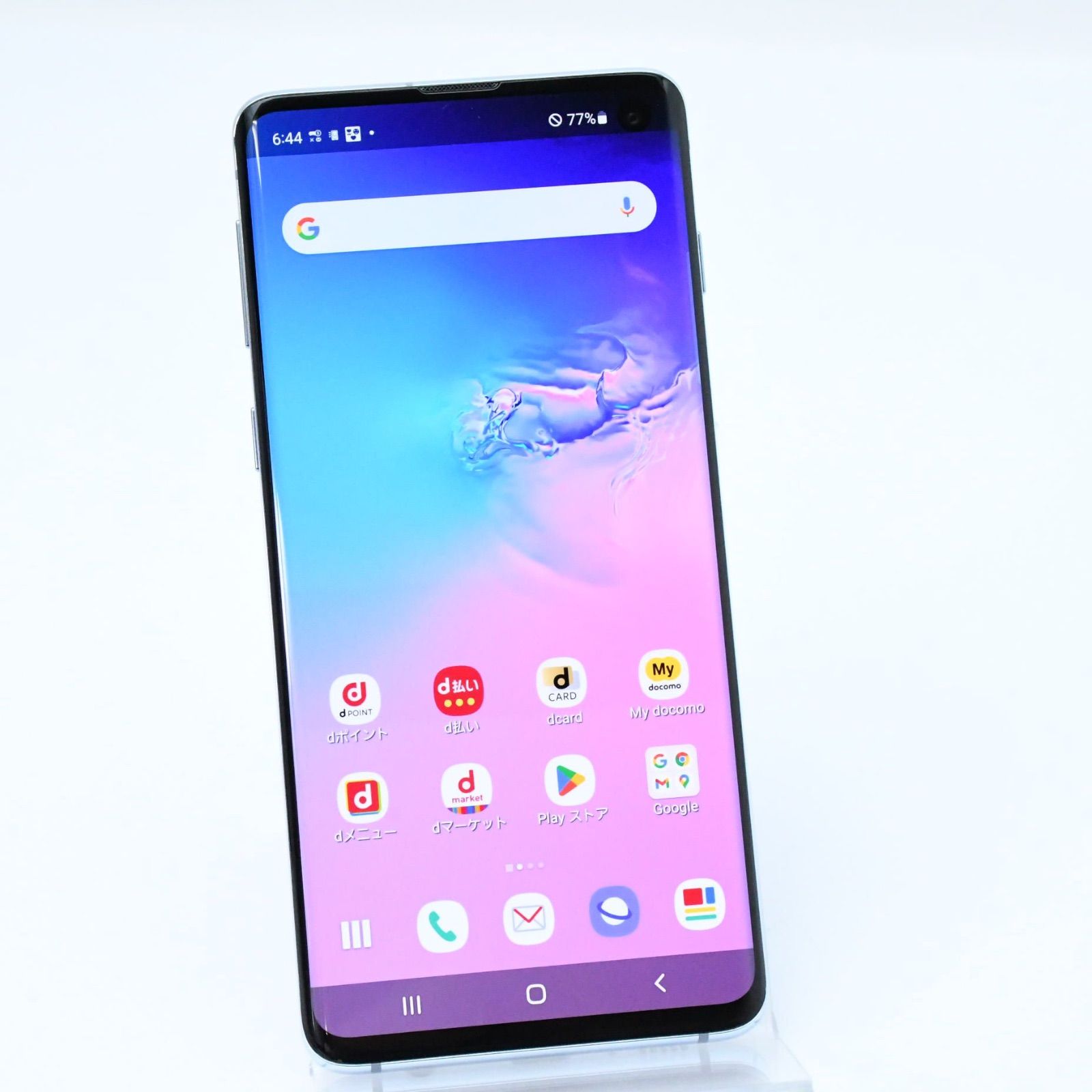 美品＊電池良好】SIMフリーdocomo Galaxy S10 SC-03L プリズムブルー