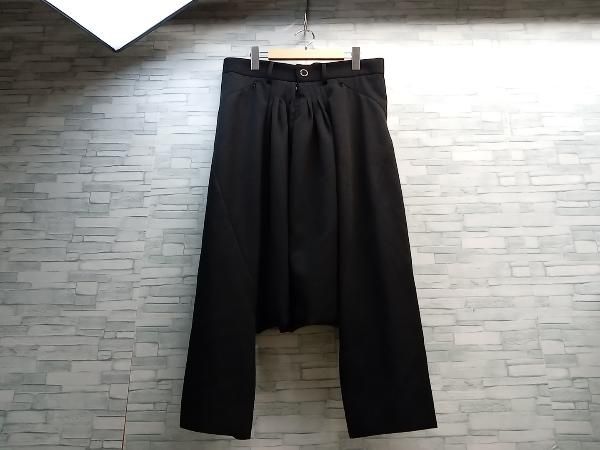 専用12AW GANRYU Wool Sarrouel Pants Fumito Ganryu Black Wool Sarouel Trousers Fumito Ganryu
