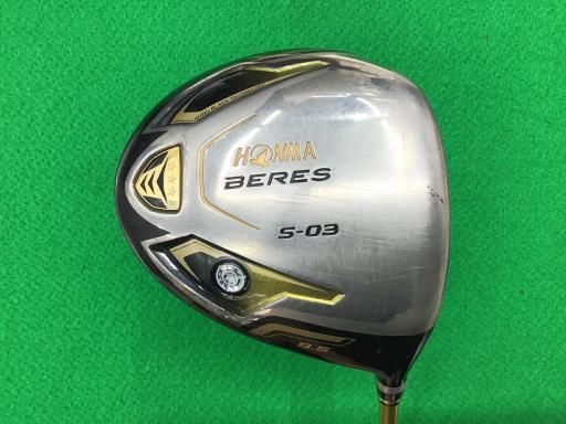 ホンマゴルフ　ベレス S-03　ドライバー　10.5　ARMRQ 8 49 2S(S)【中古】