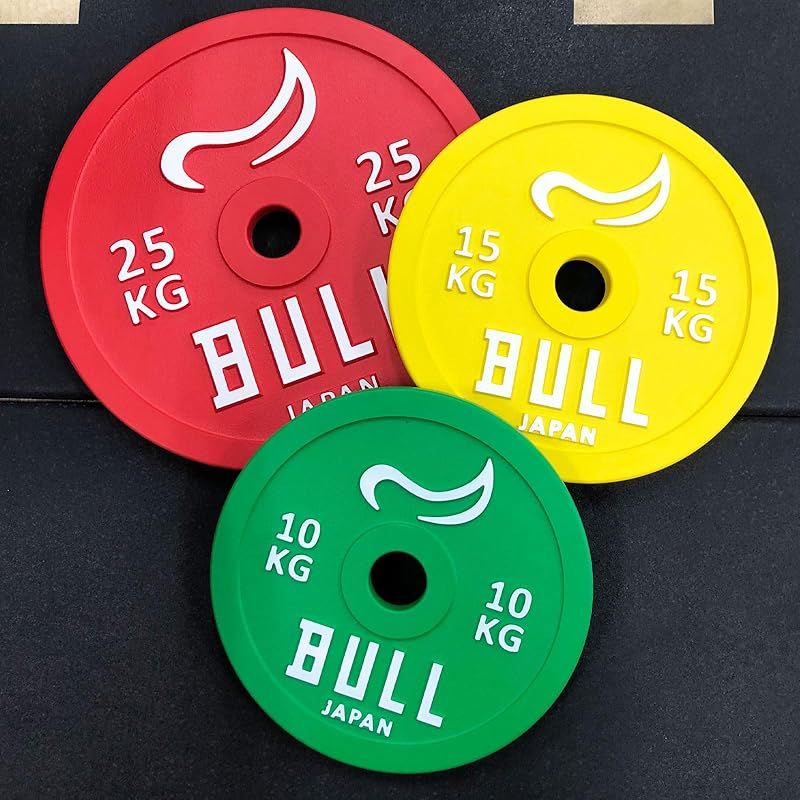 bull パワーリフティングプレート　IPF公認　5kg 2枚1セット bull パワーリフティングプレート IPF公認 5kg 2枚1セット