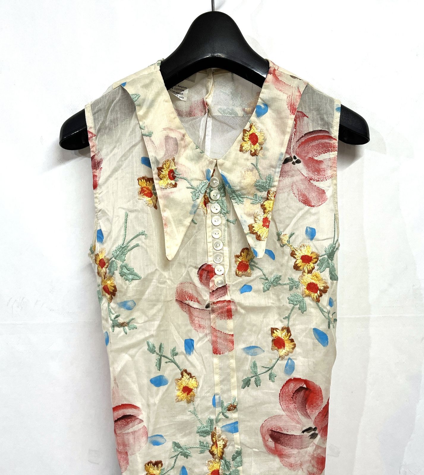 DRIES Van NOTEN ドリスヴァンノッテン シャツワンピース 花柄 ドリス