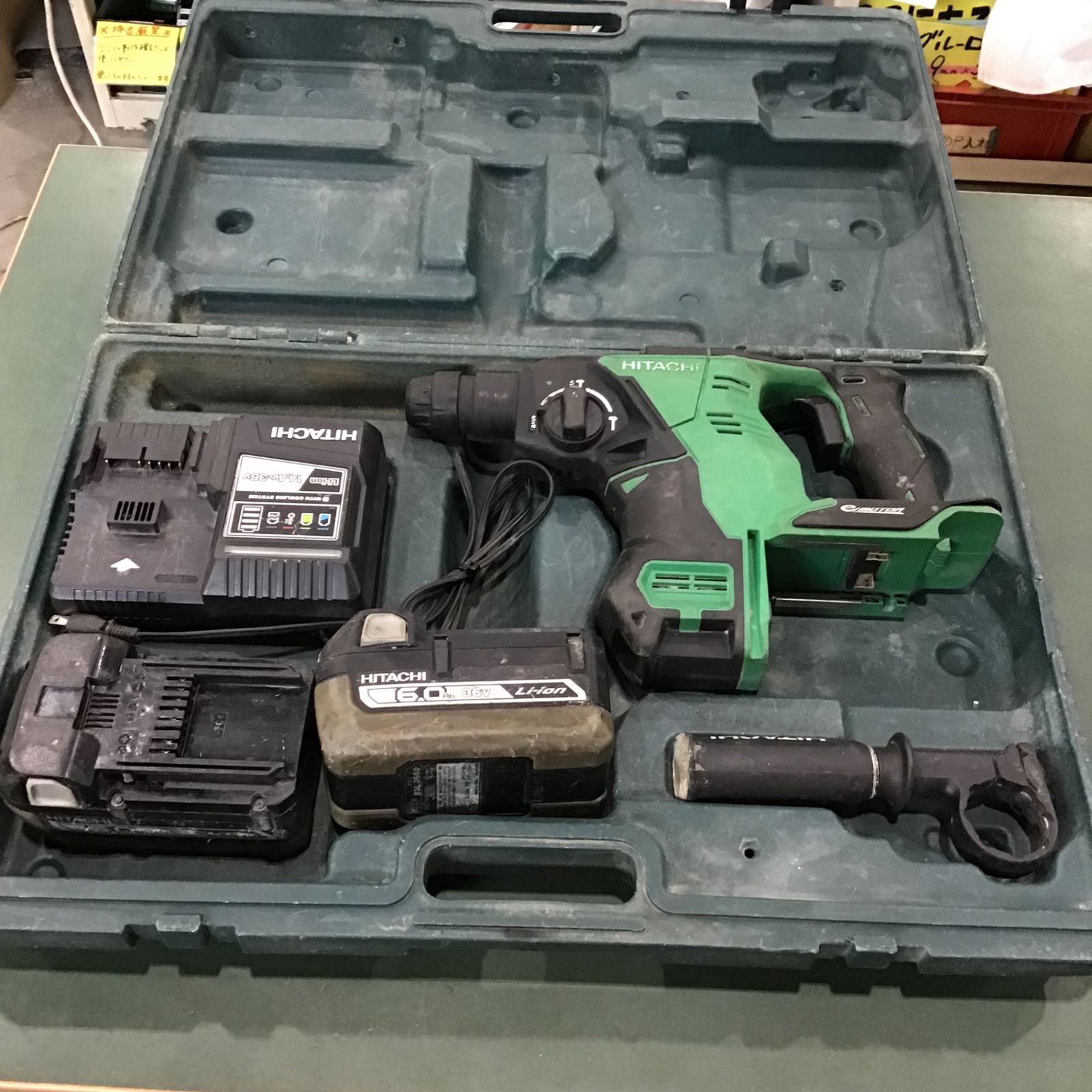 ☆ハイコーキ(HIKOKI ※旧:日立工機) コードレスハンマドリル DH36DBL 