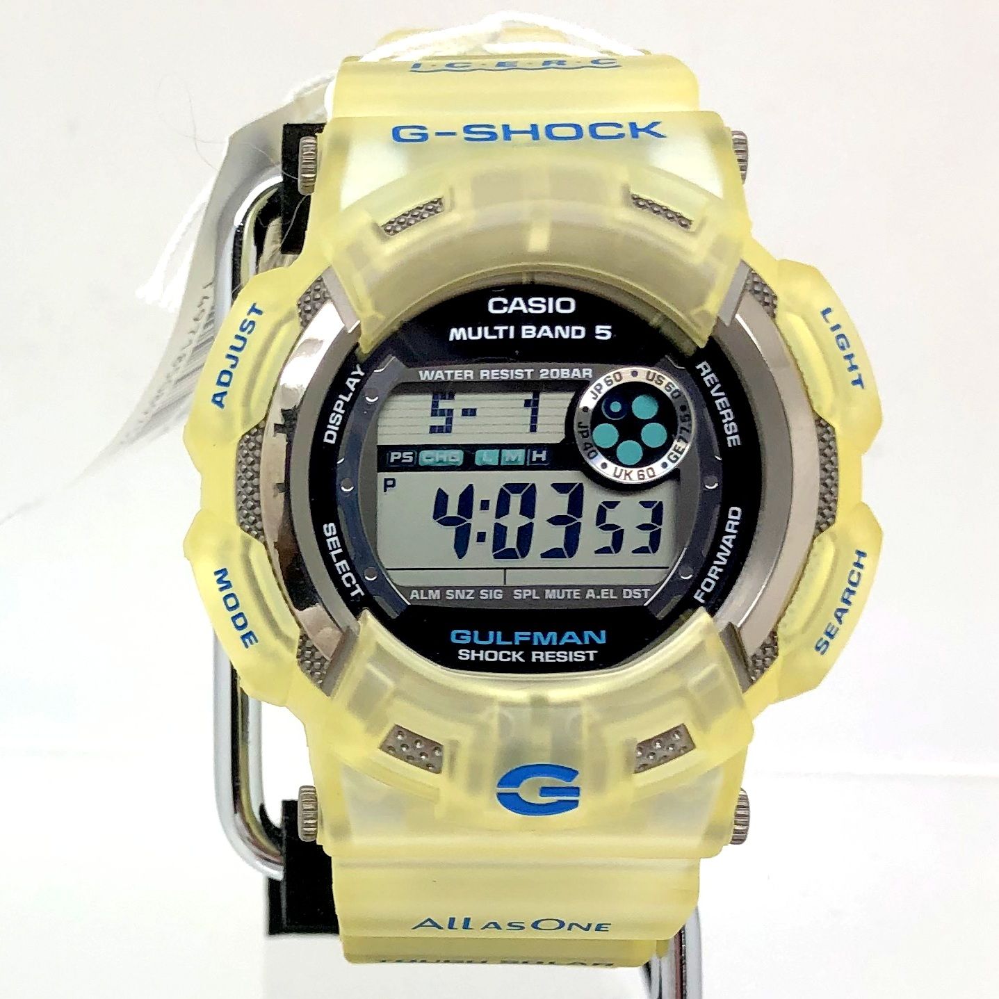 G-SHOCK/イルクジ/GW-900/電波/ソーラー/クリア/箱付/限定/美品