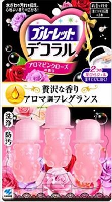 まとめ買い-56点セット ブルーレットデコラルアロマピンクローズ 小林製薬 住居洗剤 トイレ用
