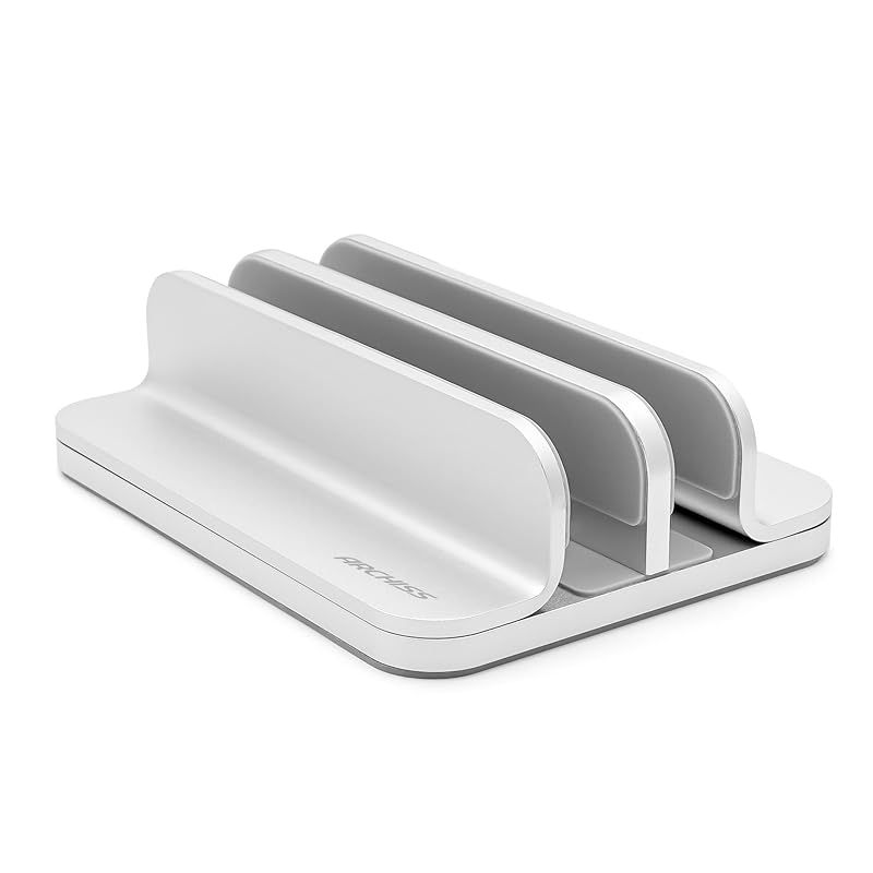 【特価商品】アーキス(Archiss) ノートパソコンスタンド UPRIGHT-STAND BY ME２ 2台置き シルバーAS-URBM2-DS