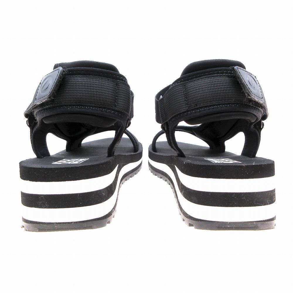 極美品 ノーネーム NO NAME REFLEX-41204 BLACK リフレックス 厚底 