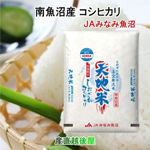 令和５年産 南魚沼産 コシヒカリ 無洗米 新潟県 南魚沼 JAみなみ魚沼農協 １kg １０個 真空包装 天地米 送料無料【お米 こしひかり ギフト  グルメ】 メルカリ