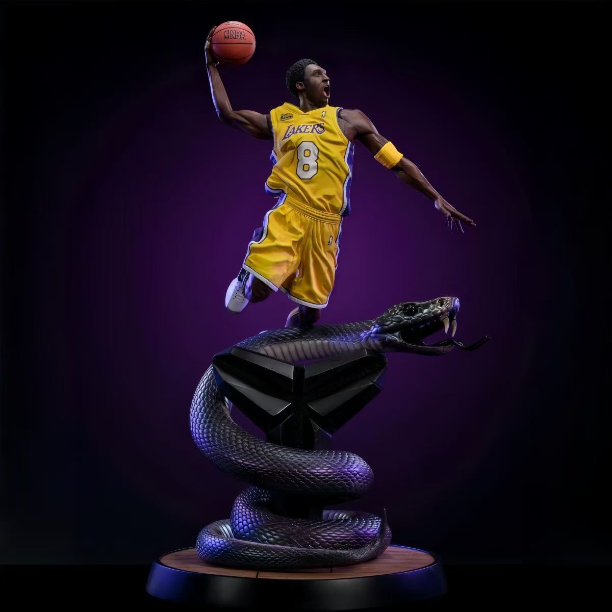 コービー・ブライアント フィギュア エンターベイ 1/6 リアル