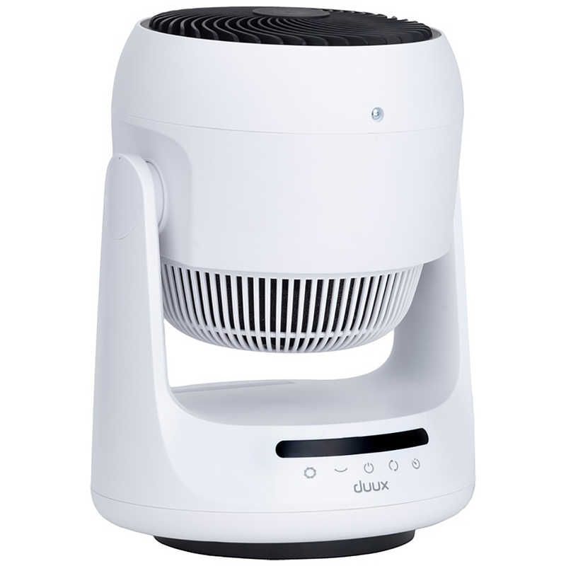 DUUX サーキュレーター Solano 温冷両対応 大風量 自動3Dスイング オールシーズン コンパクト タッチコントロール 安全装置付 DCモーター搭載 リモコン付き ホワイト DXHCF07JP WT