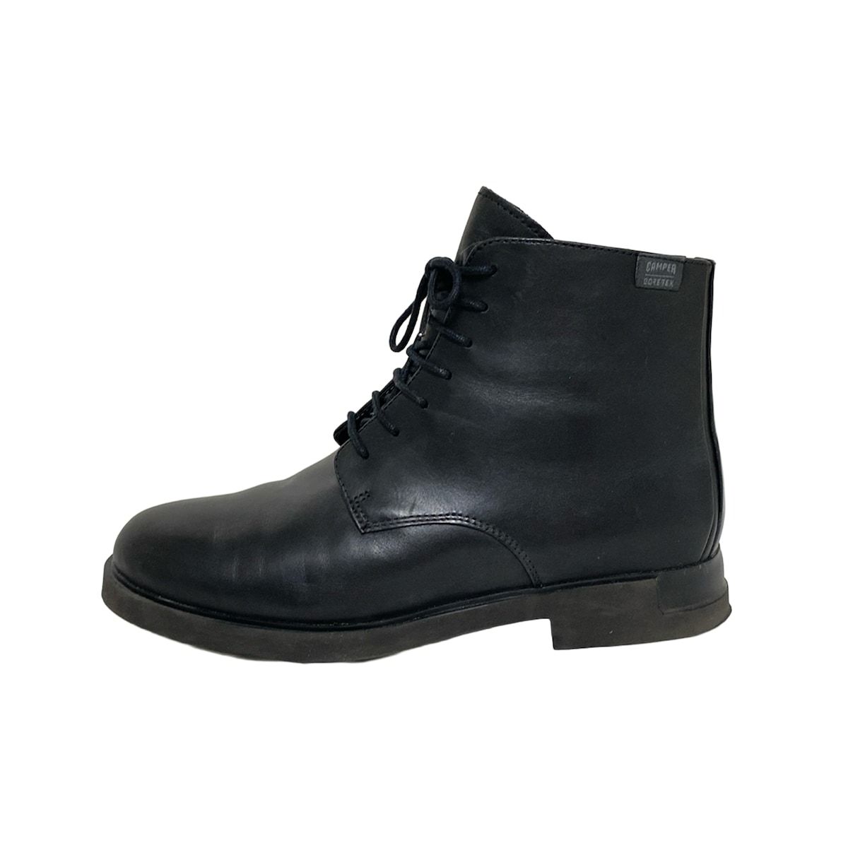 CAMPER カンペール ショートブーツ 38 レディース - 黒 レザー