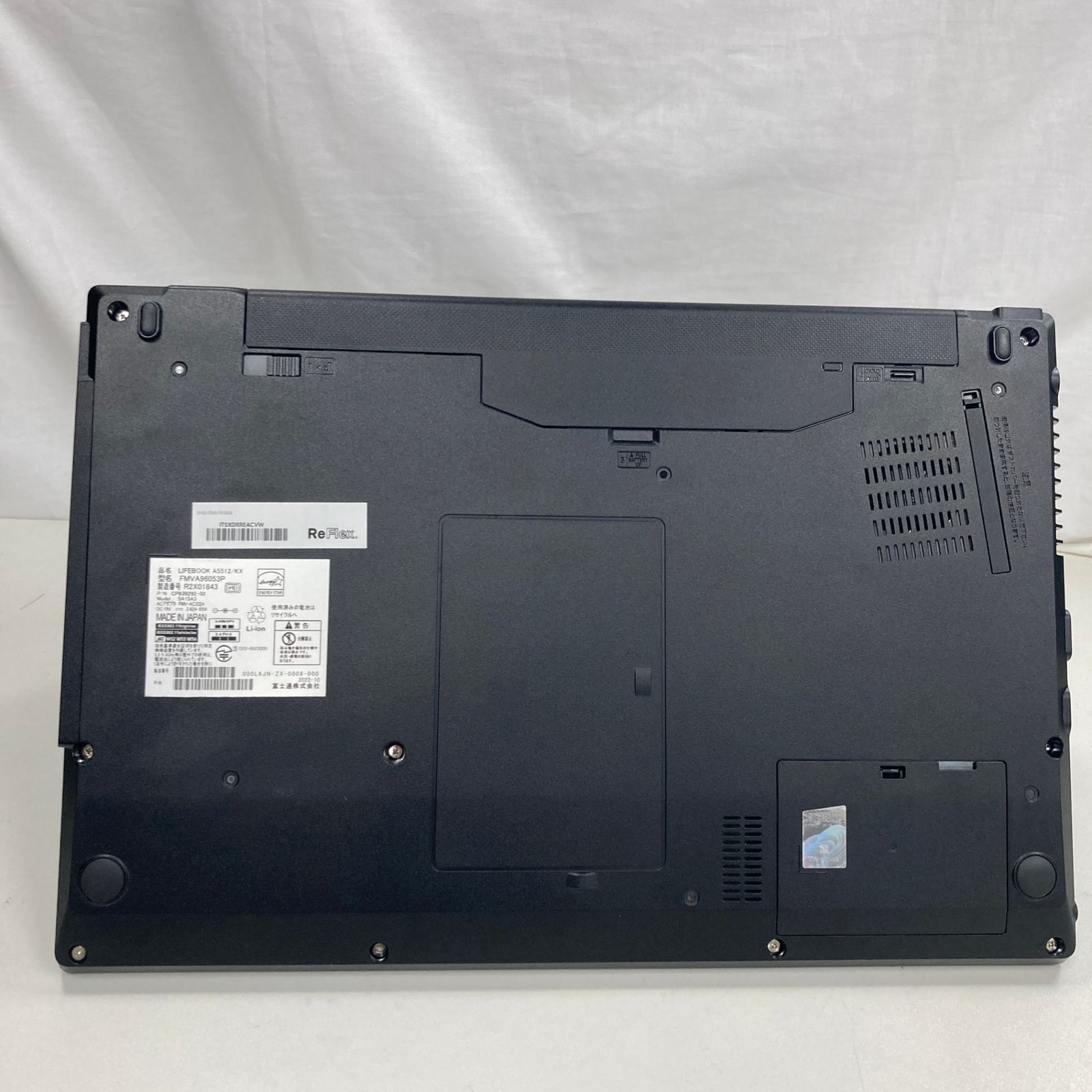 中古】富士通 LIFEBOOK A5512/KX/i5-1235U/8GB/SSD256GB/Win11 中古】富士通 LIFEBOOK A5512/KX/i5-1235U/8GB/SSD256GB/Win11