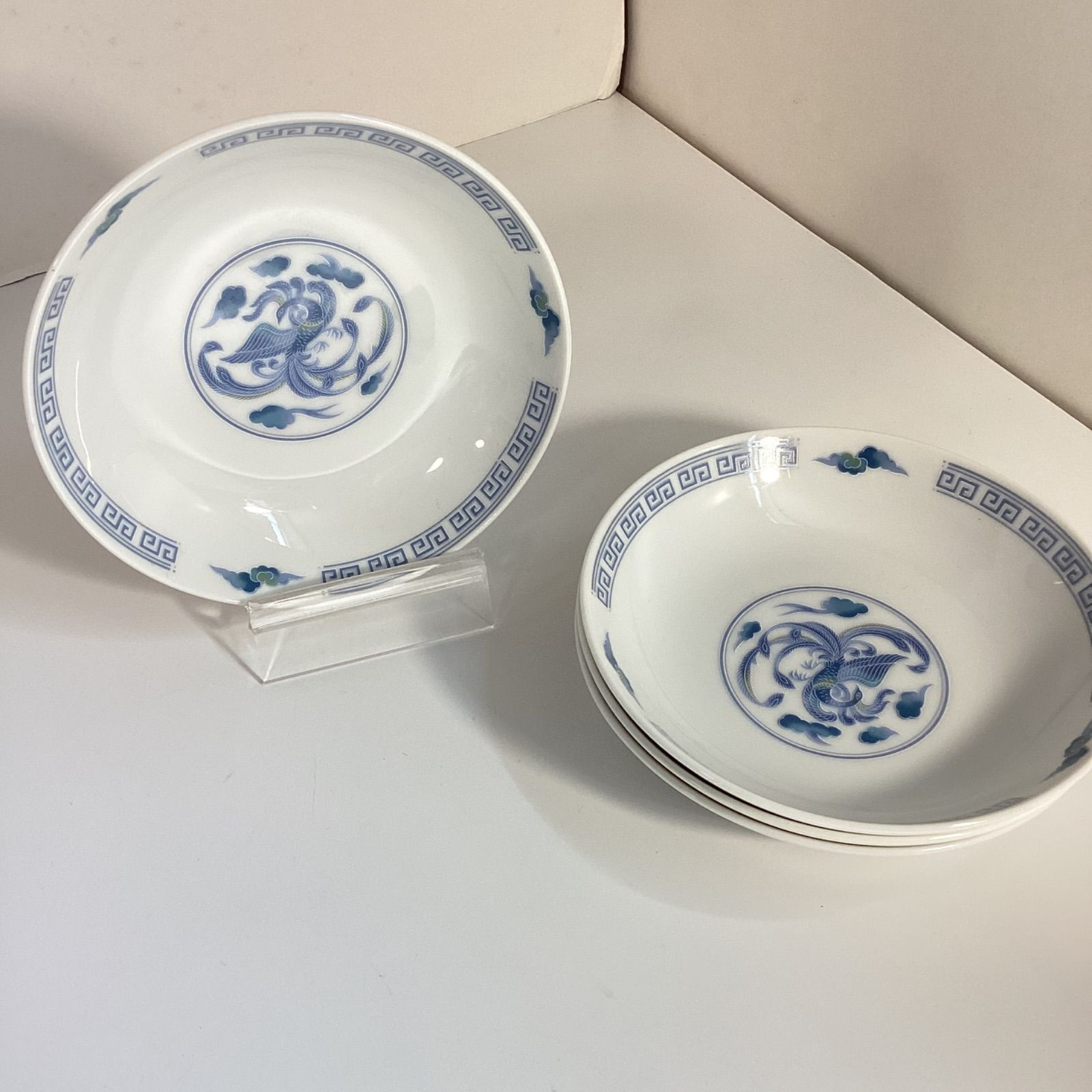 中華食器 長峰陶苑 M-461 15点セット 鳳凰柄 ☆未使用品☆ …e.s - メルカリ