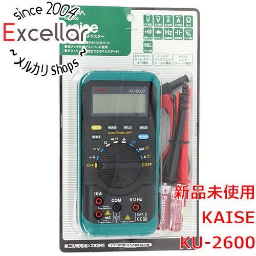 人気アイテムお得に購入。 bn 5 箱きず やぶれ KAISE デジタルマルチメーター KU-2600 緊急大幅値下げ！
