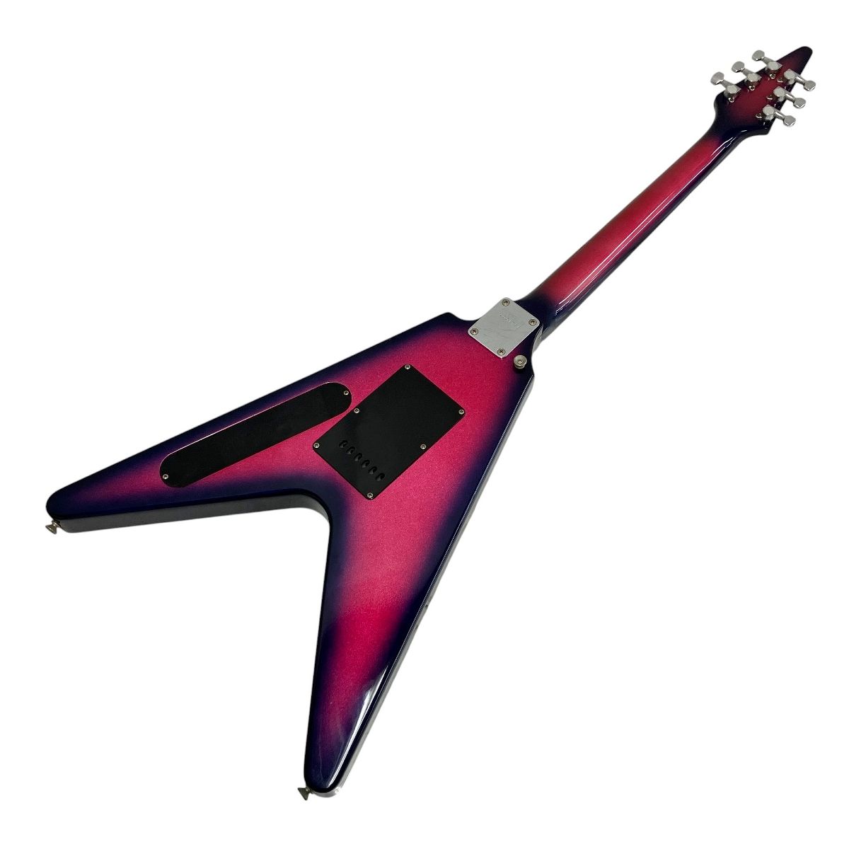 FERNANDES BSV FLYING V エレキギター パープル 弦なし FERNANDES BSV FLYING V エレキギター パープル 弦なし - メルカリ
