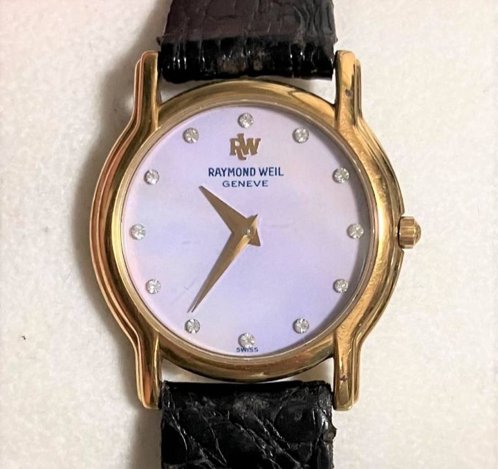 ☆稼動品☆RAYMOND WEIL レイモンドウィル☆GENEVE☆18K GOLD