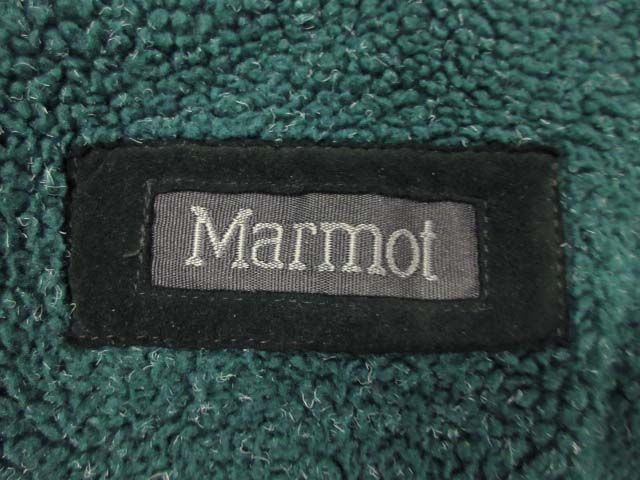 マーモット MARMOT 90s フリース プルオーバー ジャケット ハーフジップ ボア OLD ダークグリーン ビッグサイズ マーモット MARMOT 90s フリース プルオーバー ジャケット