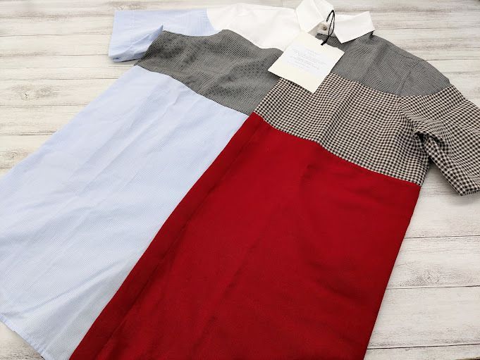 OMAR AFRIDI 22SS COLOURIST SHIRT 半袖シャツ 22SS 未使用品 Omar Afridi カラー ブロック 半袖 シャツ