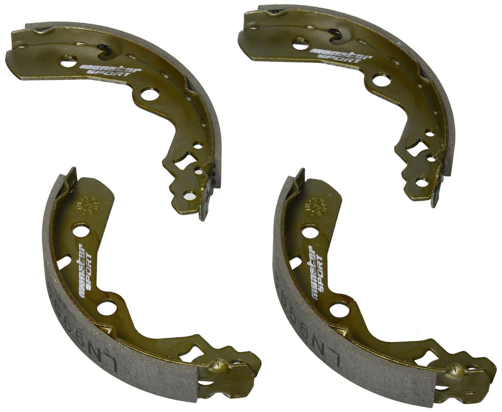 MONSTER SPORT ブレーキシュー type-e リヤ アルトワークス/ターボRS/ハスラー/ワゴンR/スペーシア/スペーシアカスタム他用 422120-6900M 3型