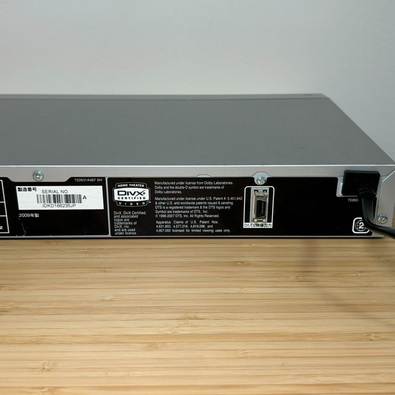 Pioneer DVDプレーヤー DV-310 2009年製 動作品 AV出力 - プレーヤー