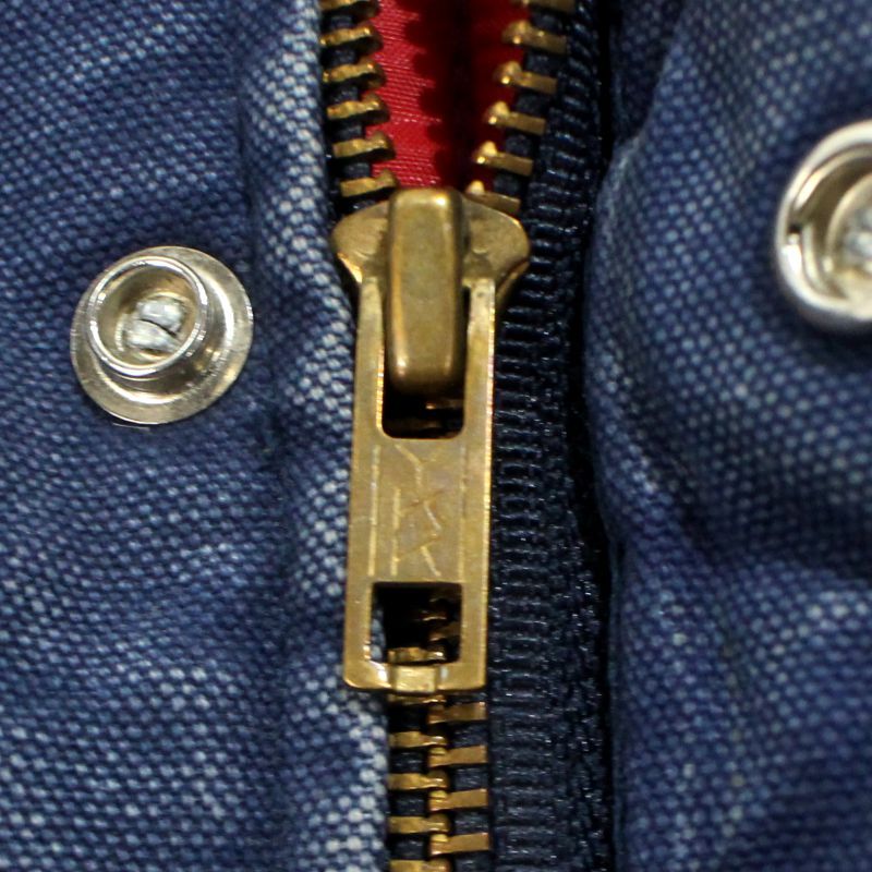 80s Holloway USA製 ★ 襟コーデュロイ ダック ジャケット XL 80s vintage Walls 襟コーデュロイ ダック パデットジャケット