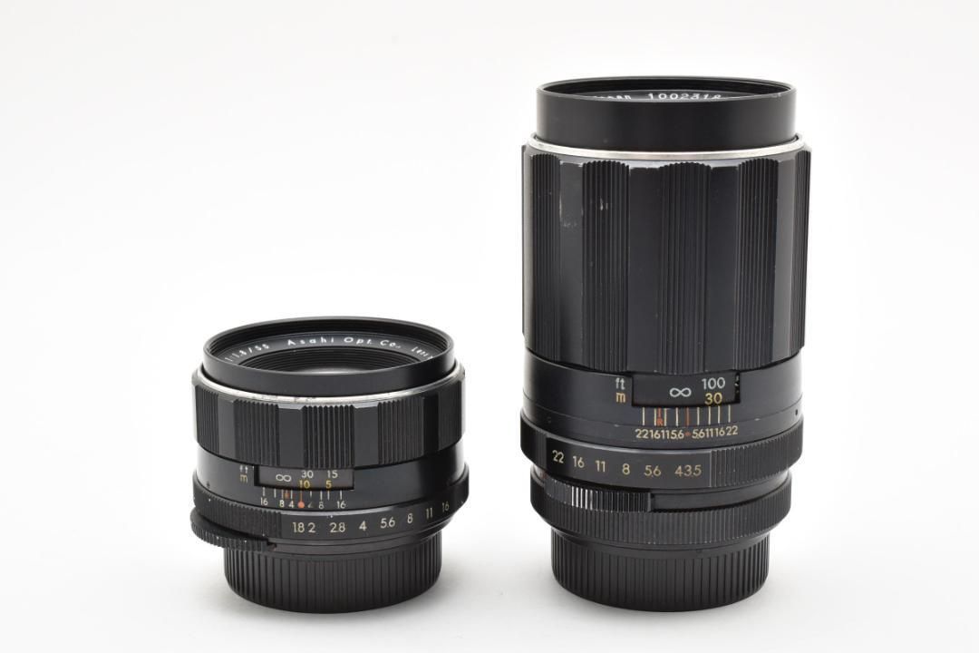 ◎前期型2本セット◎ Super Takumar 55mm 135mm C087 ◎前期型2本セット◎ Super Takumar 55mm 135mm C087 - メルカリ
