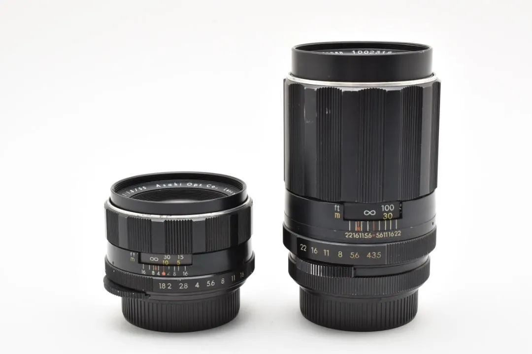 ◎前期型2本セット◎ Super Takumar 55mm 135mm C087 ◎前期型2本セット◎ Super Takumar 55mm 135mm C087 【公式通販】