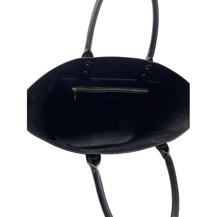 未使用 アドーア リュクスコットンバックヘムギャザートップス 38 黒 ARUTEMIKA / アルテミカ】 レザー ギャザートートバッグ/ユニ